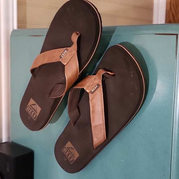 Reef flip flop sandals men's size 12 - Picture 2 of 7
